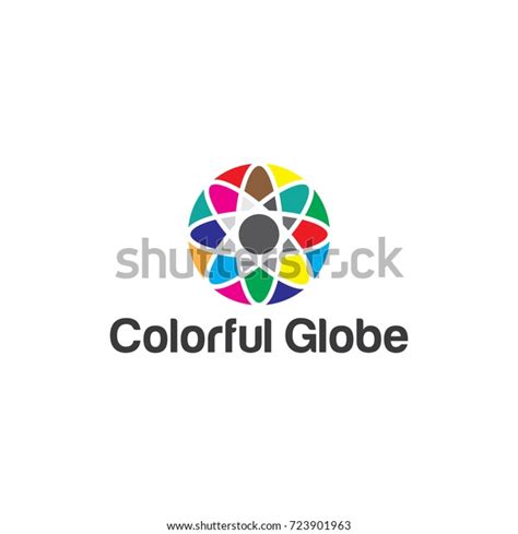 Colorful Globe Logo Stock Vector Royalty Free 723901963 Shutterstock