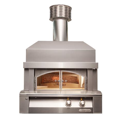 Alfresco 30 Inch Built In Natural Gas Outdoor Pizza Oven Plus Axe Pza