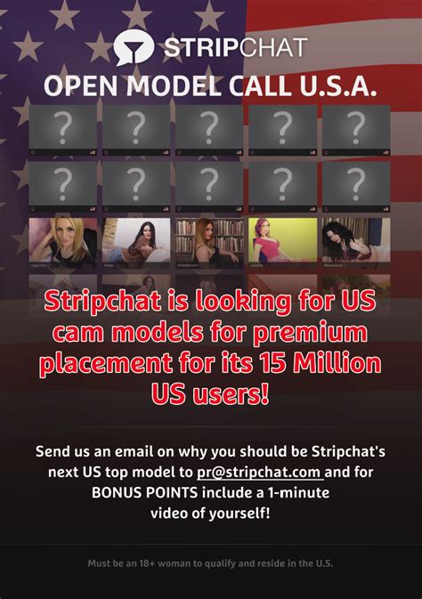 Stripchat Hits U S A With Open Model Casting Call Galaxy Publicity