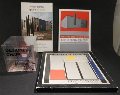 Gerrit Rietveld Building Board De Zonnehof 2x Book And A Catawiki