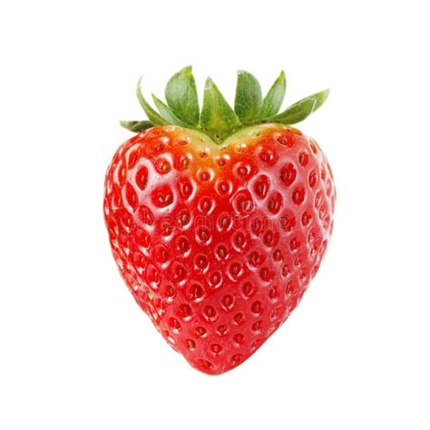 Heart Shaped Strawberry Stock Photo Image Of Green Square 21188410
