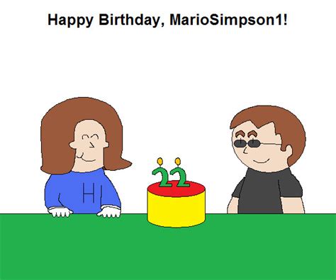 Happy Birthday Mariosimpson1 By Hmcvirgo92 On Deviantart