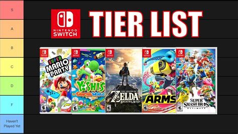 Physical games are sold on cartridges that slot into the switch console unit.1 digital games are purchased through the nintendo eshop and stored either in the switch's internal 32gb of. Ranking EVERY Nintendo Switch Game | NintenTalk - YouTube
