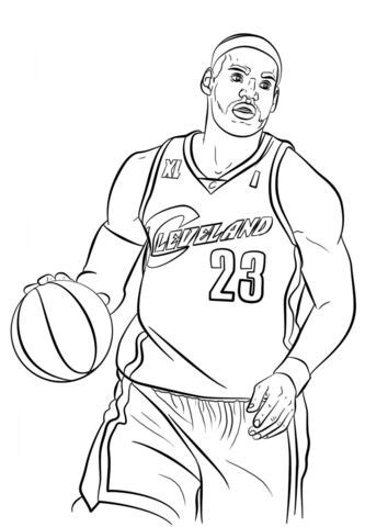 All the images that appear here are the pictures we collect from various media on the internet. LeBron James Coloring page | Free Printable Coloring Pages ...