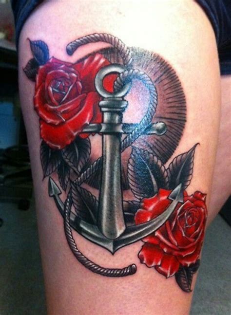 You can go for a phoenix, wolf, owl, cross, bear, bird, mechanical gears, compass, or arrow. BEAUTIFUL metal depth♥ | Leg tattoos, Girl thigh tattoos ...