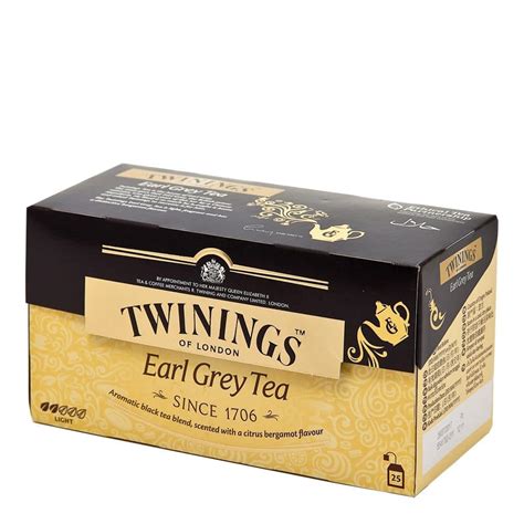 Twinings Earl Grey Teaj 2g×25pcs ทไวนิงส์ ชาเอิร์ลเกรย์ 2กรัมx25ซอง Marhaba World