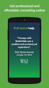They're also handy during a global pandemic! BetterHelp: Online Counseling & Therapy - Apps on Google Play