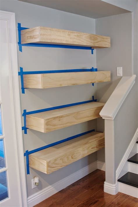 Easy Diy Floating Shelves 17 Image Wall Shelves