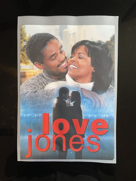 Love Jones Movie Iron On Heat Transfers Creo Piece