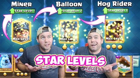 Clash Royale All Cards Star Level Spending My Star Levels In Clash