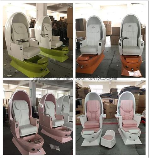 Egg Shaped Luxury Spa Pedicure Foot Massage Chair Luxury Spa