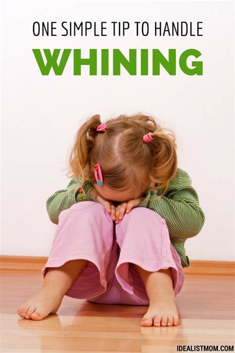 How To Stop Your Kid From Whining With One Playful Poster Single Moms