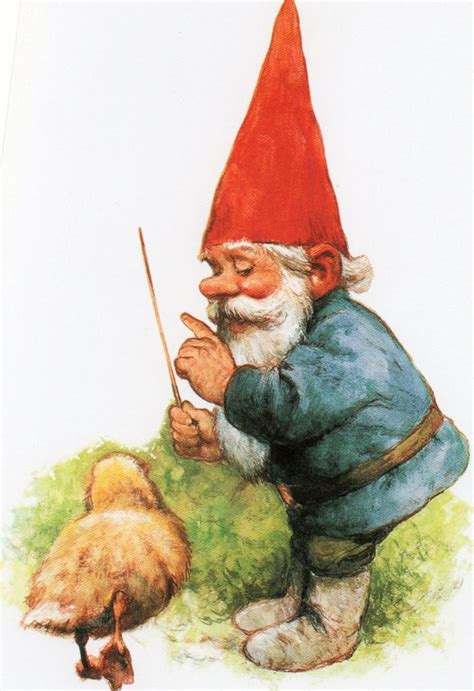 Art Print By Rien Poortvliet Gnome Elf David David The Gnome Fairies