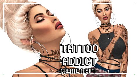 The Sims 4 Tattoo Addict All Cc Links Download Her Youtube