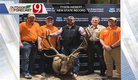 Kwtv News 9 New State Record Elk This Is Tyson