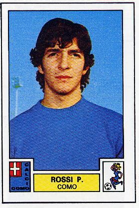 I gol di pablito ci sono, ma affiora una certa stanchezza. Paolo Rossi (football) — Wikipédia