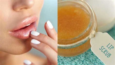 Diy All Natural Lip Scrub For Rosy Lips