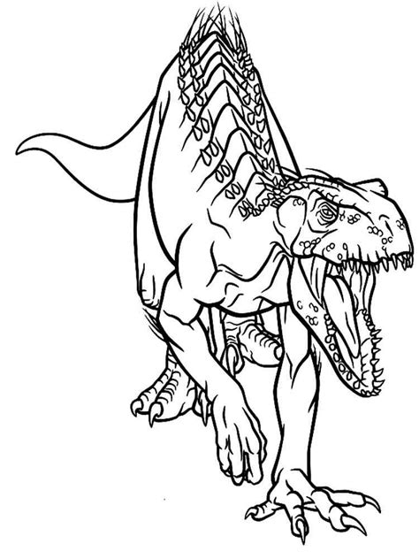 Cool Indoraptor Dinosaur Coloring Pages The Best Porn Website