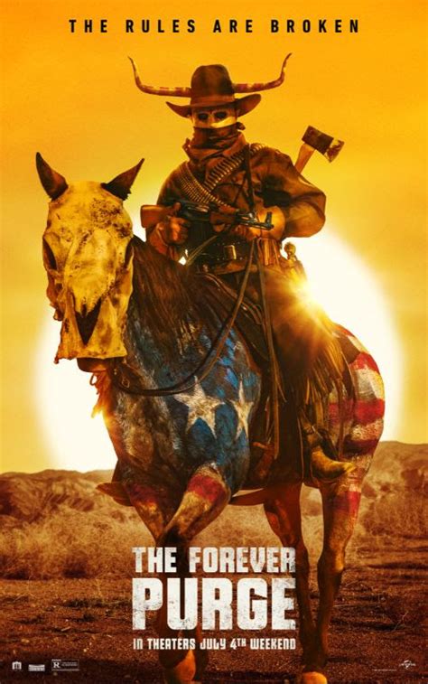 The most terrifying purge ever. WATCH: Trailer arrives for The Forever Purge - Following ...