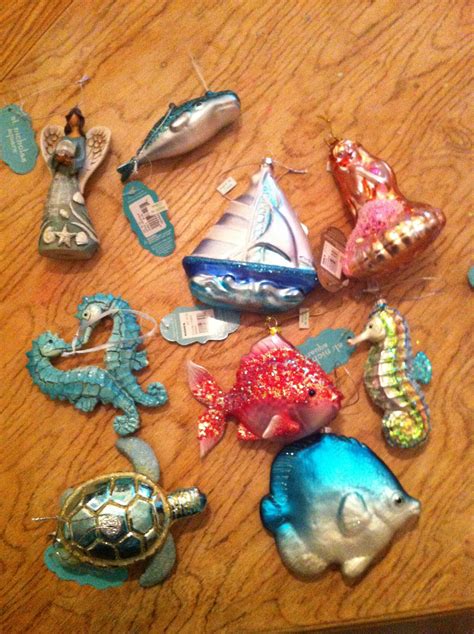 Maybe you would like to learn more about one of these? New sea themed Christmas ornaments! | OCEAN CHRISTMAS ...