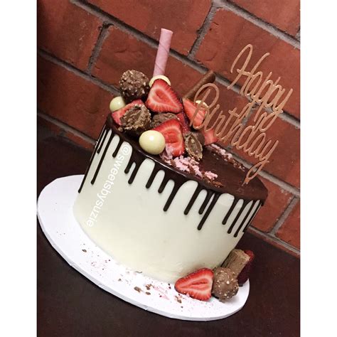 Chocolate Drip 14th Birthday Cake Made By Sweetsbysuzie In Melbourne