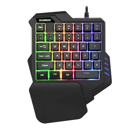 One Handed Mechanical Gaming Keyboard,Backlit Professional Gaming