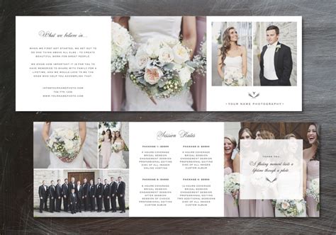 Wedding Photography Marketing Templates Photography Pricing Template
