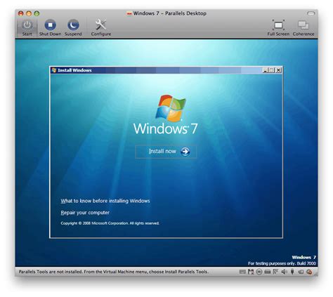 How To Install Windows 7 In Os X Using Parallels Desktop A Complete