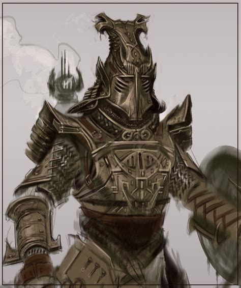 The Elder Scrolls V Skyrim Dwemer Armor Portrait Male