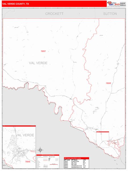 Maps Of Val Verde County Texas