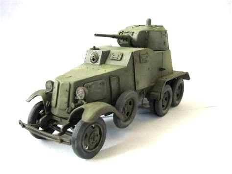 Soviet Armored Car Ba 10 Zvezda 135 Von Manfred D Saliger