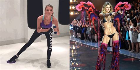3 Butt Firming Moves Victoria S Secret Model Martha Hunt Does When She S Not At The Gym Self