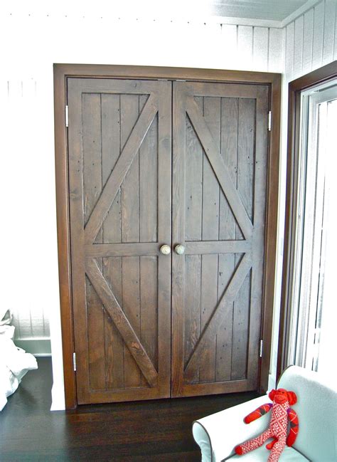 Reclaimed Wood Closet Barn Doors Wood Closet Doors Wood Doors