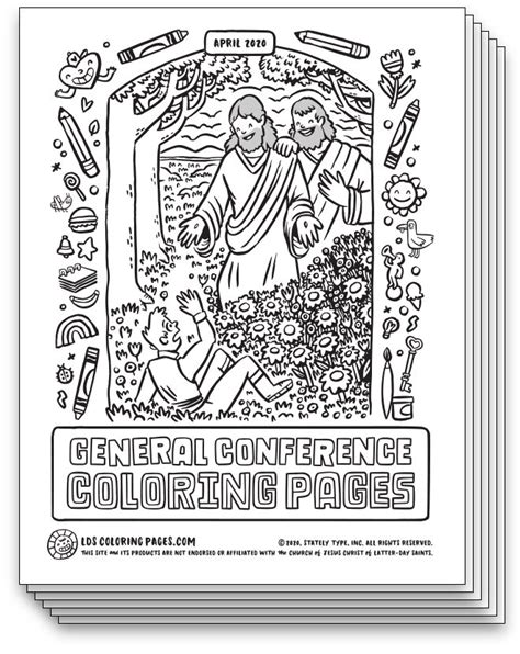 Printable General Conference Coloring Pages Printable Word Searches