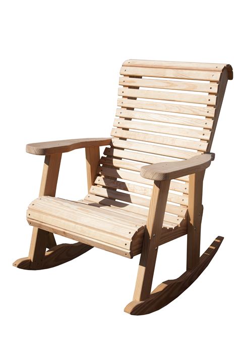Let your outdoor living experience flourish when you invest in this solid wood rocking chair. Rollback Rocker in 2020 | Pallet furniture outdoor, Rocking chair plans, Furniture