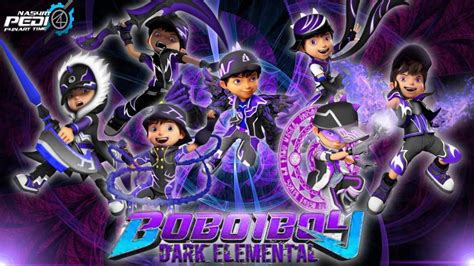 Boboiboy Dark Elemental Kuasa 7 Universe Dark Elemental Youtube