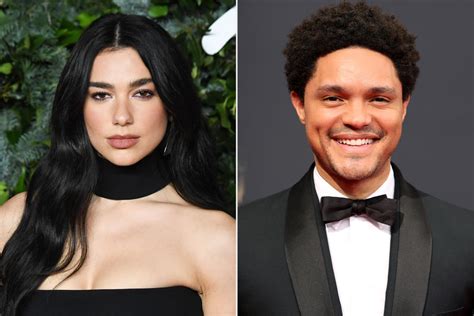 Dua Lipa Was Spotted Kissing Trevor Noah And Fans Dont Know What To
