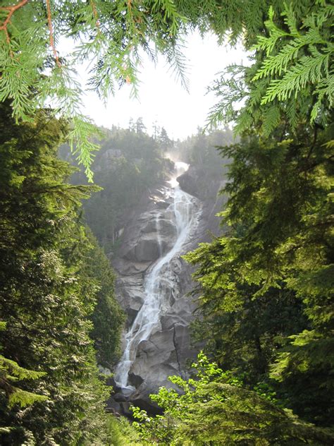 Shannon Falls Vancouver My Best Shot Canada Travel Scenery Waterfall