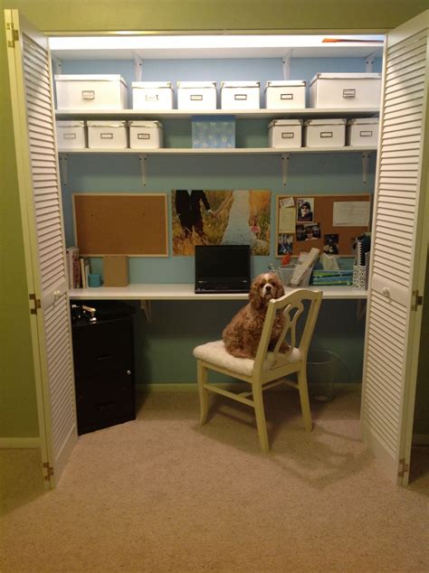 Closet Converted To Office Home Office Design Design Your Home Home