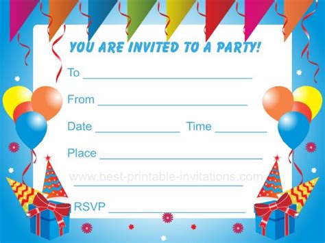 8 Best Images Of Boys Birthday Party Invitations Printable Free
