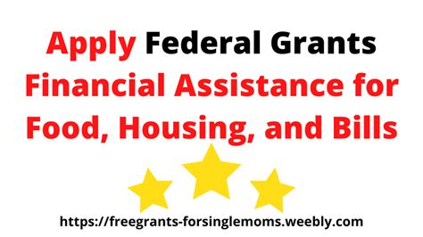Federal Grants Apply For Grants