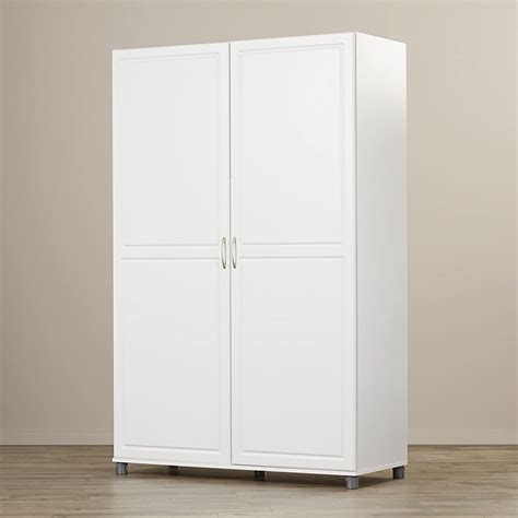 solid closet storage wardrobe armoire cabinet bedroom furniture clothes