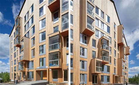 Timber Tower Finlands First Wooden High Rise Wins The Wood Prize