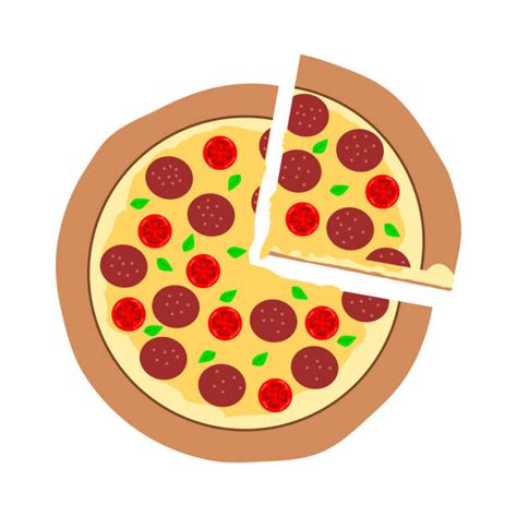 Top Whole Pizza Clip Art Vector Graphics And Illustrations Istock