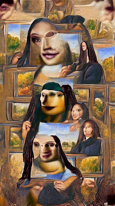 The Mona Lisas Starryai