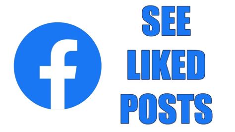 How To See Liked Posts On Facebook New