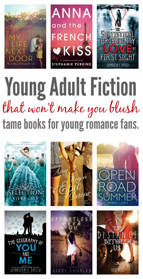 10 Ya Romance Novels That Wont Make You Blush Adult Romance Novels