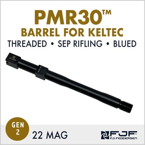 Keltec Pmr30™ Threaded Pistol Barrel Gen 2 22 Magnum Blued Steel