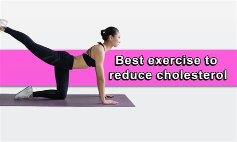 Best exercise to reduce cholesterol - Health For Best Life