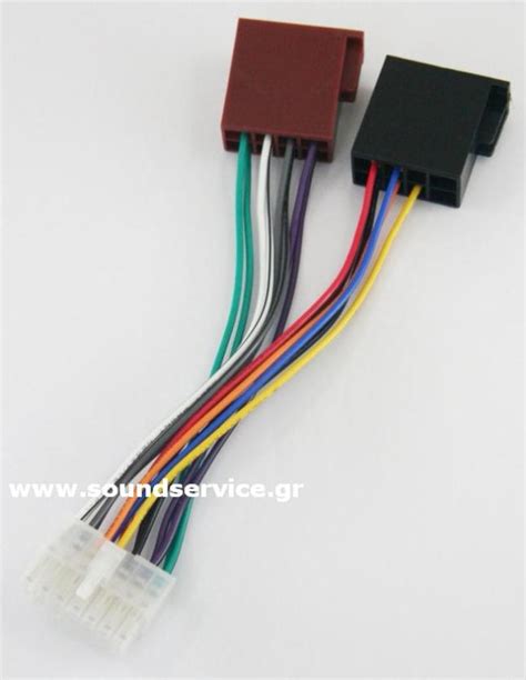 Pioneer Iso 07 Cable Car Audio 14 Pin Iso Connectors Cables For Car